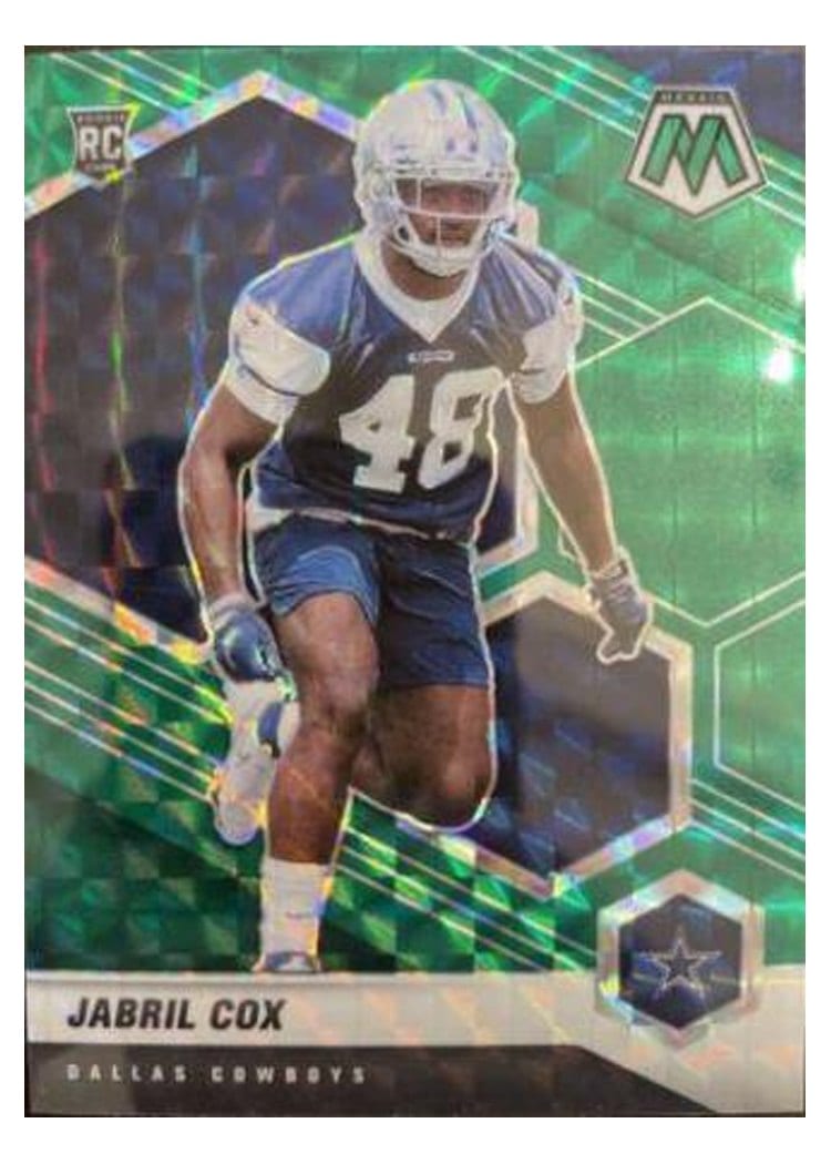 2021 Panini Mosaic Base Set Jabril Cox #369 card