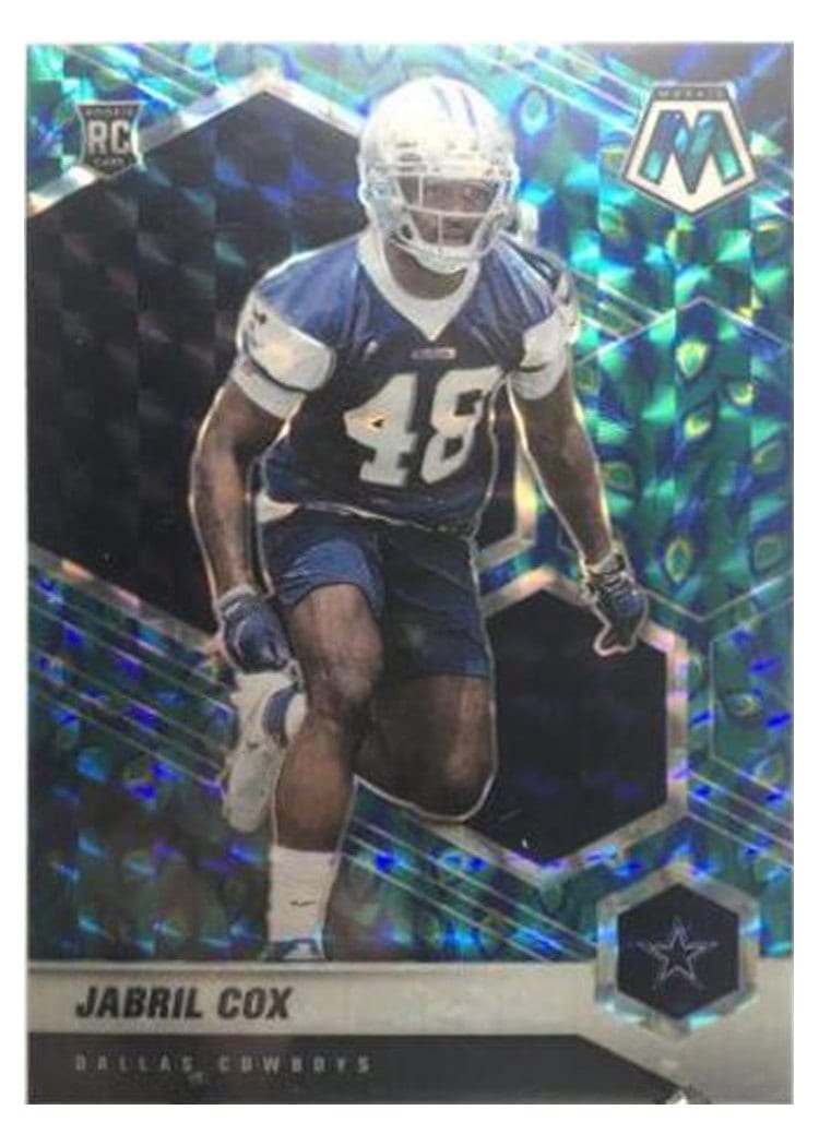2021 Panini Mosaic Base Set Jabril Cox #369 card