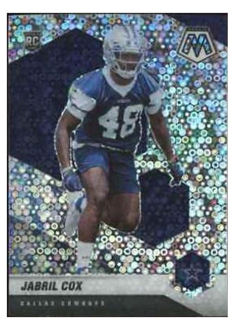 2021 Panini Mosaic Base Set Jabril Cox #369 card