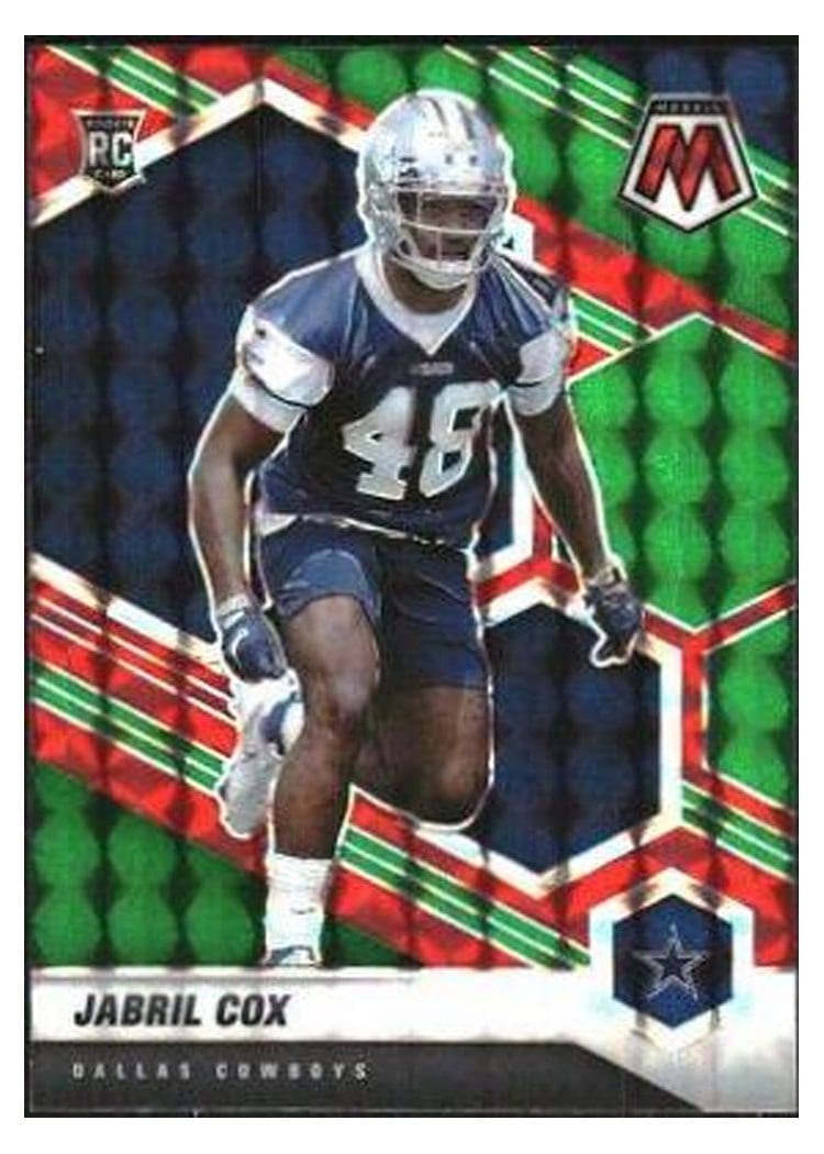 2021 Panini Mosaic Base Set Jabril Cox #369 card