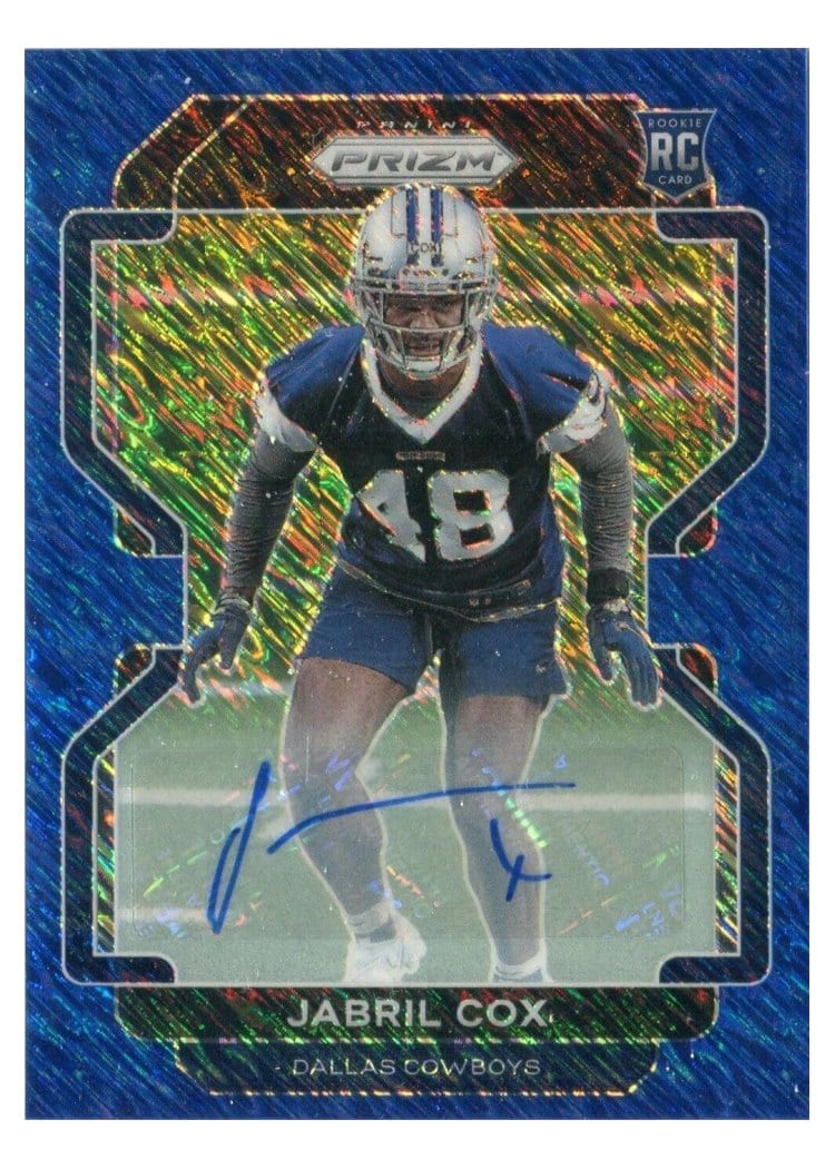 2021 Panini Prizm Base Set Jabril Cox #394 card