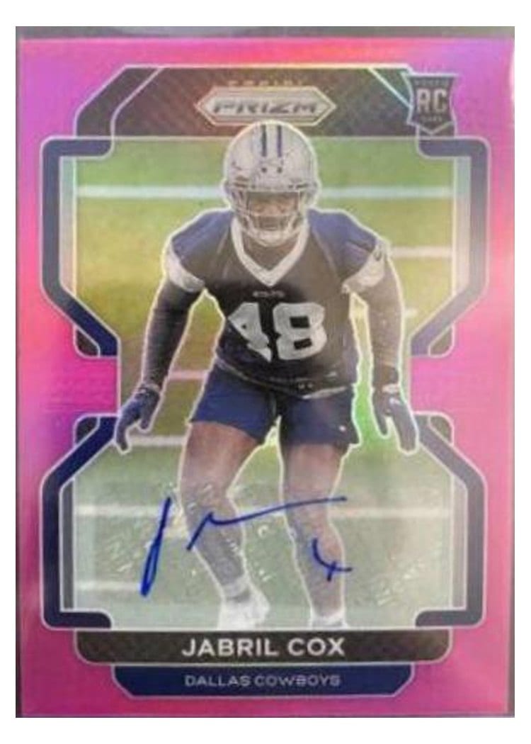 2021 Panini Prizm Base Set Jabril Cox #394 card
