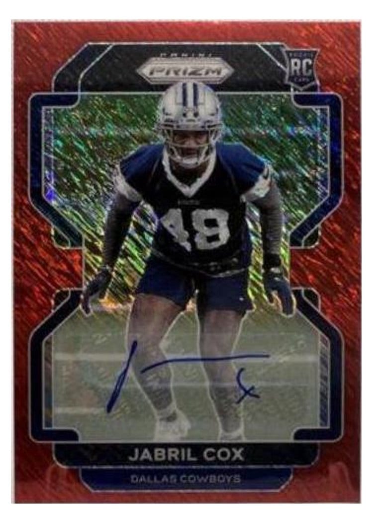 2021 Panini Prizm Base Set Jabril Cox #394 card