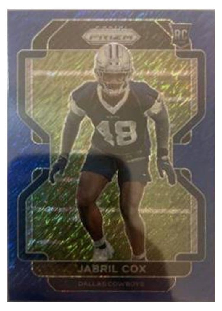 2021 Panini Prizm Base Set Jabril Cox #394 card
