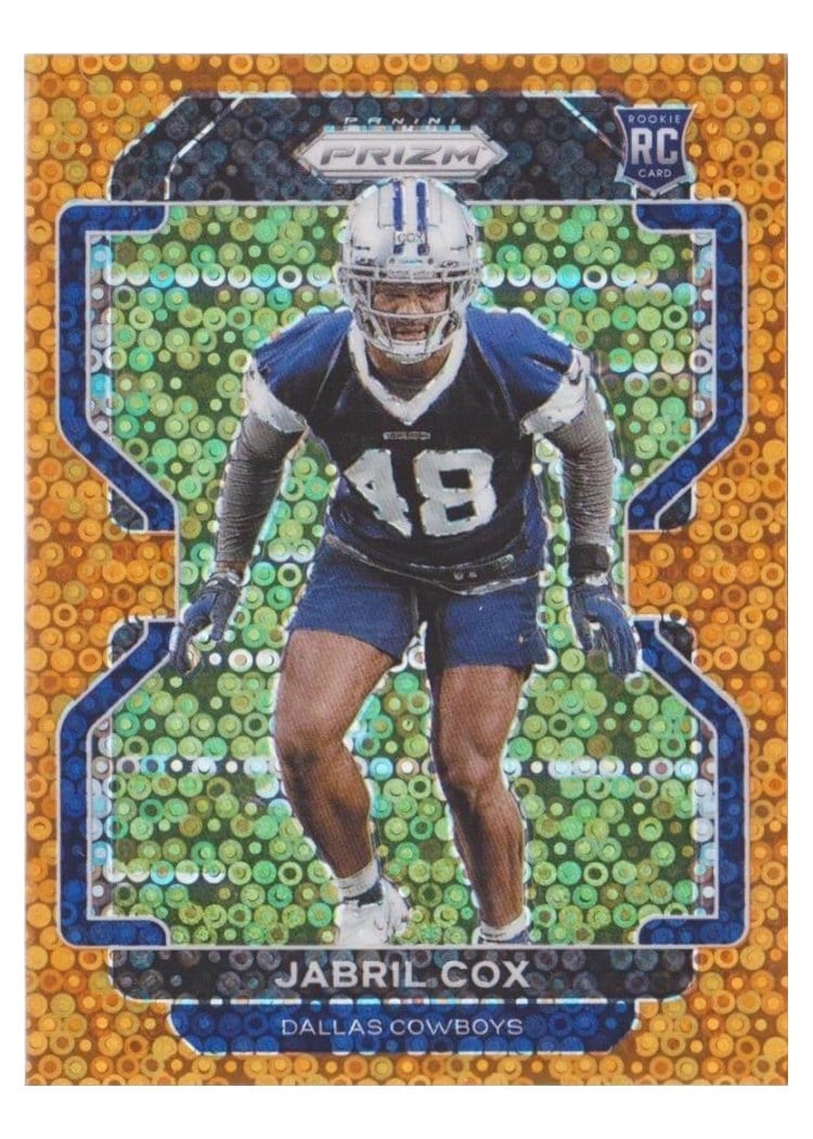 2021 Panini Prizm Base Set Jabril Cox #394 card