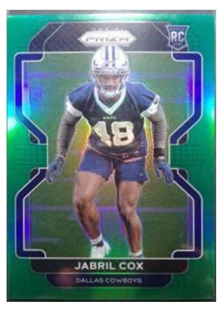 2021 Panini Prizm Base Set Jabril Cox #394 card
