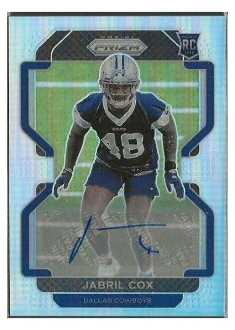 2021 Panini Prizm Base Set Jabril Cox #394 card