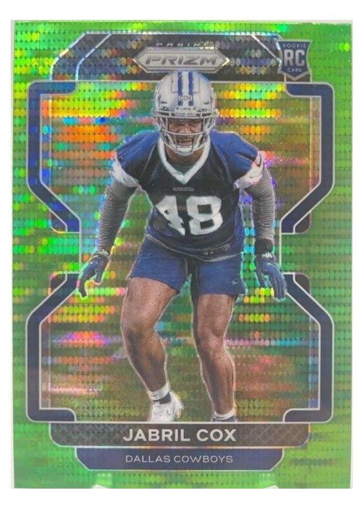 2021 Panini Prizm Base Set Jabril Cox #394 card