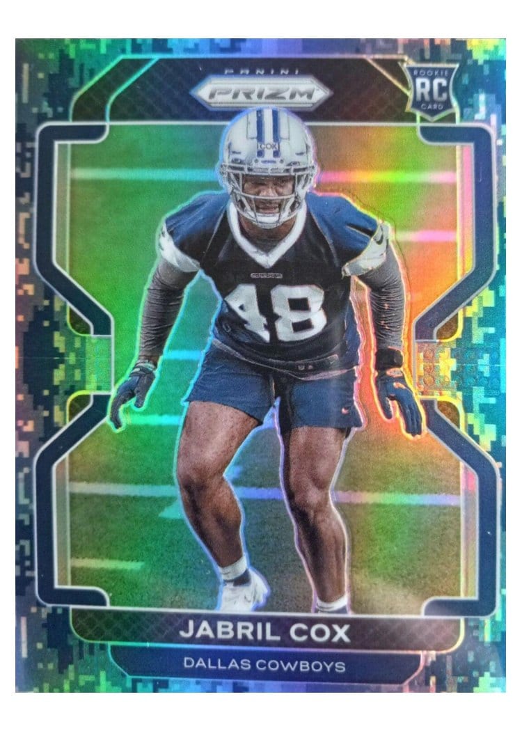 2021 Panini Prizm Base Set Jabril Cox #394 card