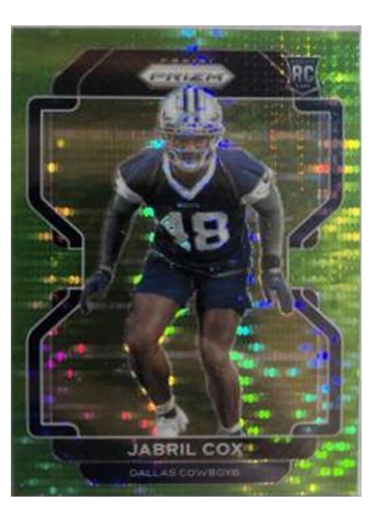 2021 Panini Prizm Base Set Jabril Cox #394 card