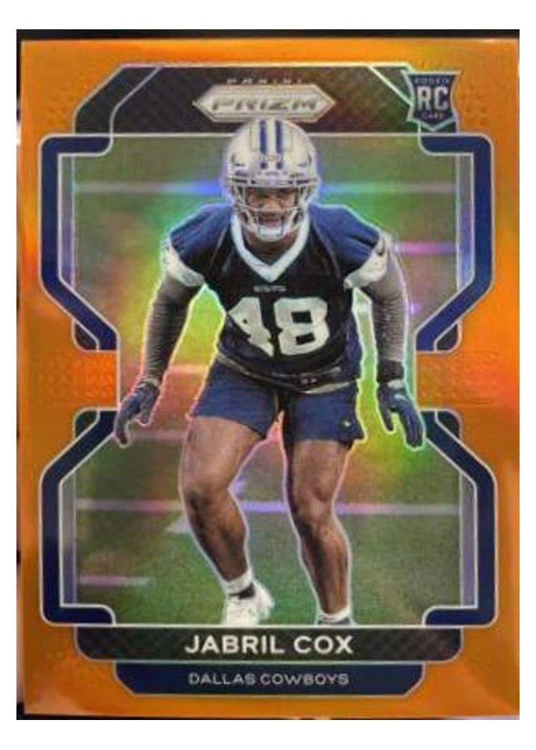 2021 Panini Prizm Base Set Jabril Cox #394 card