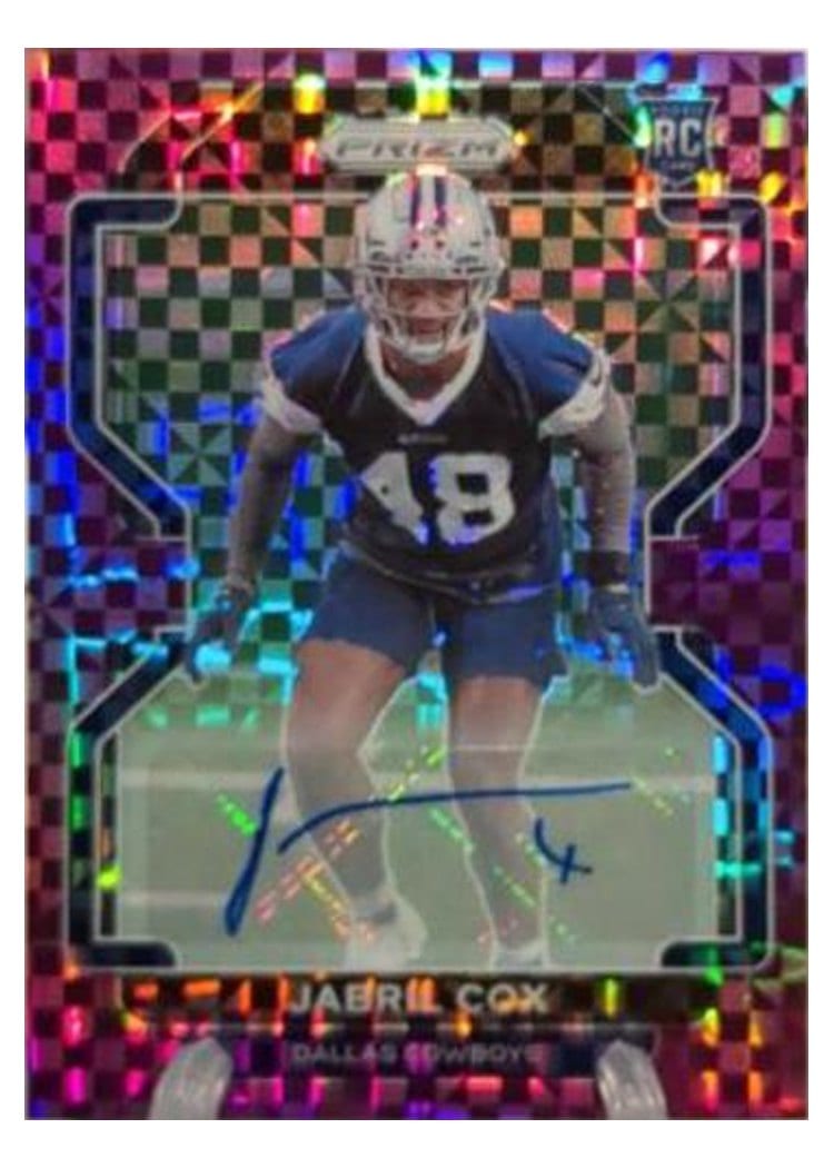 2021 Panini Prizm Base Set Jabril Cox #394 card
