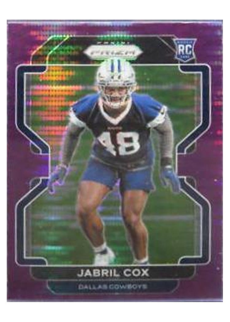 2021 Panini Prizm Base Set Jabril Cox #394 card