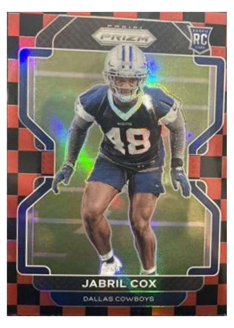 2021 Panini Prizm Base Set Jabril Cox #394 card