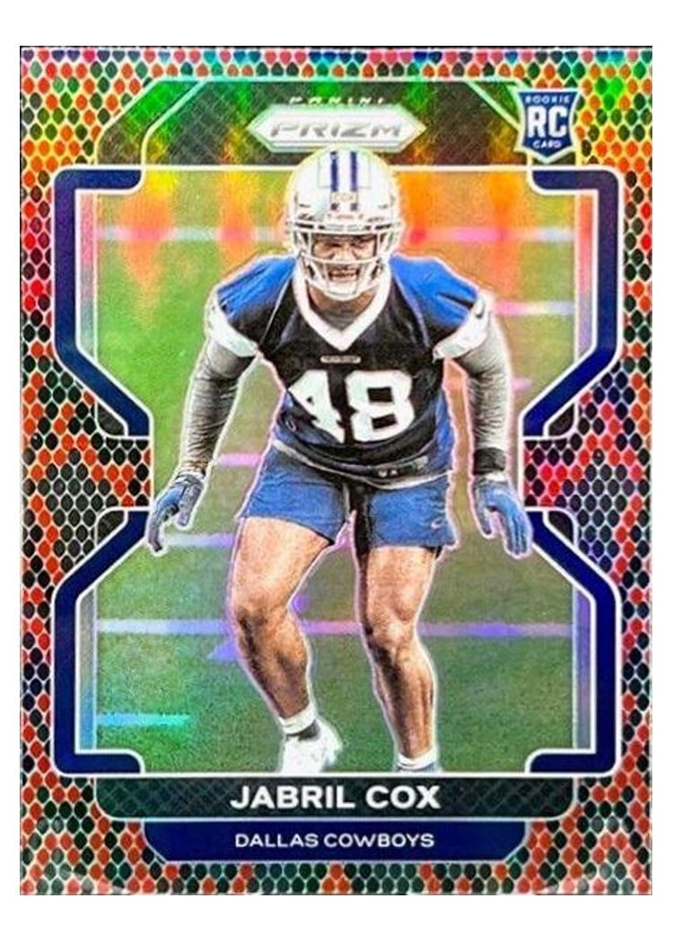2021 Panini Prizm Base Set Jabril Cox #394 card