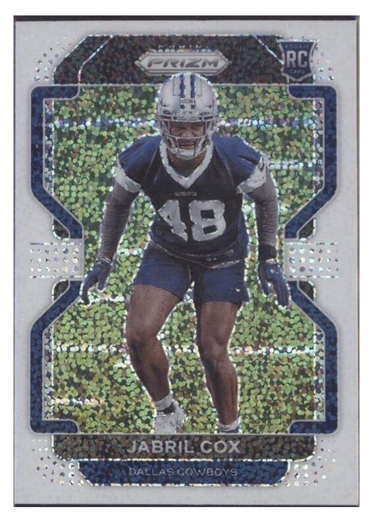 2021 Panini Prizm Base Set Jabril Cox #394 card