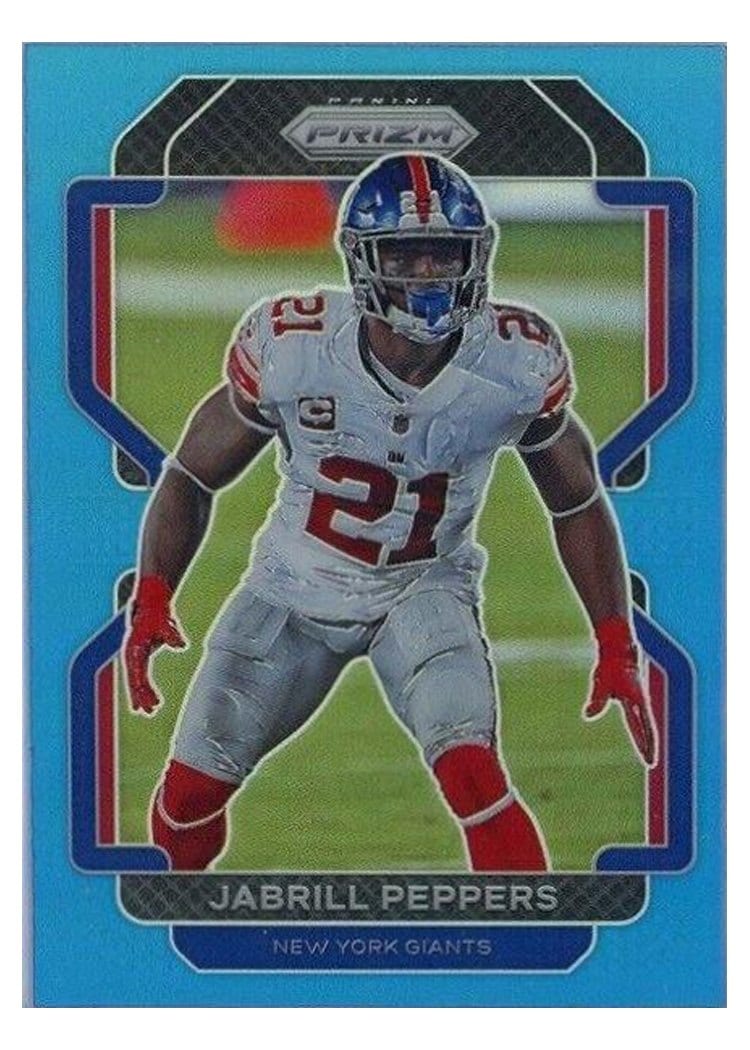 2021 Panini Prizm Base Set Jabrill Peppers #235 card