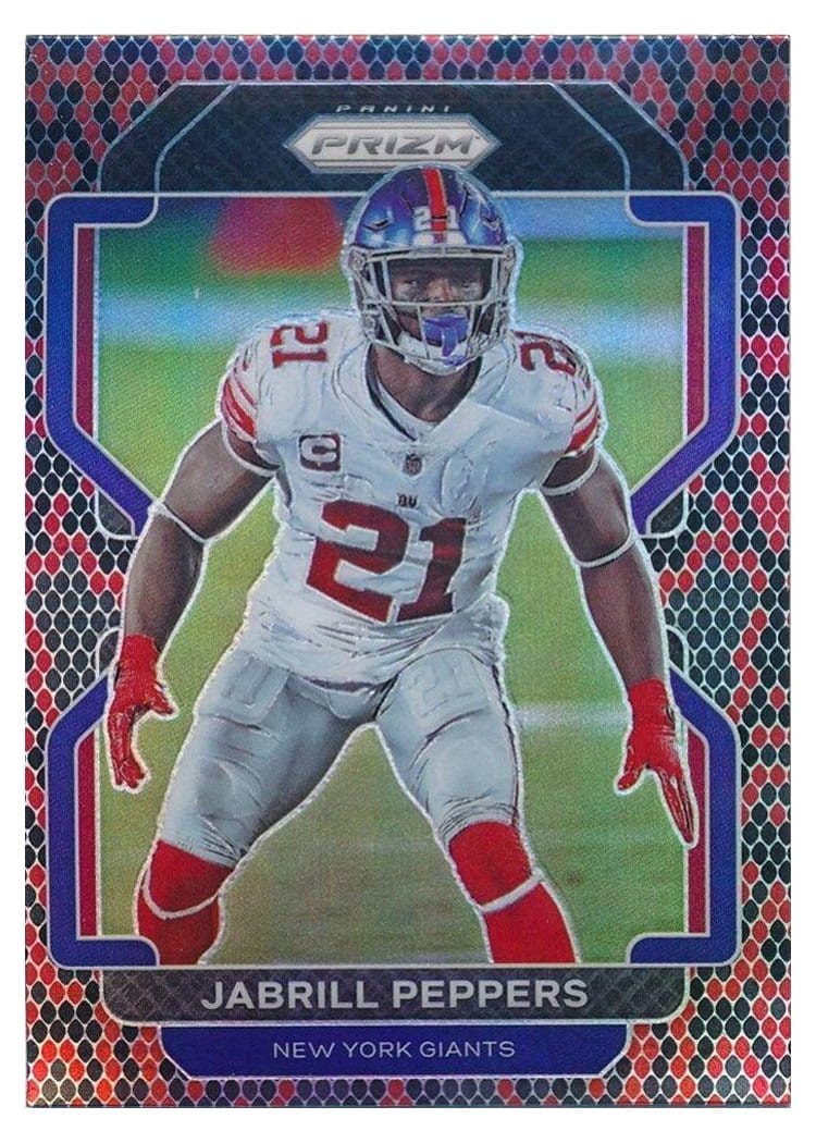 2021 Panini Prizm Base Set Jabrill Peppers #235 card