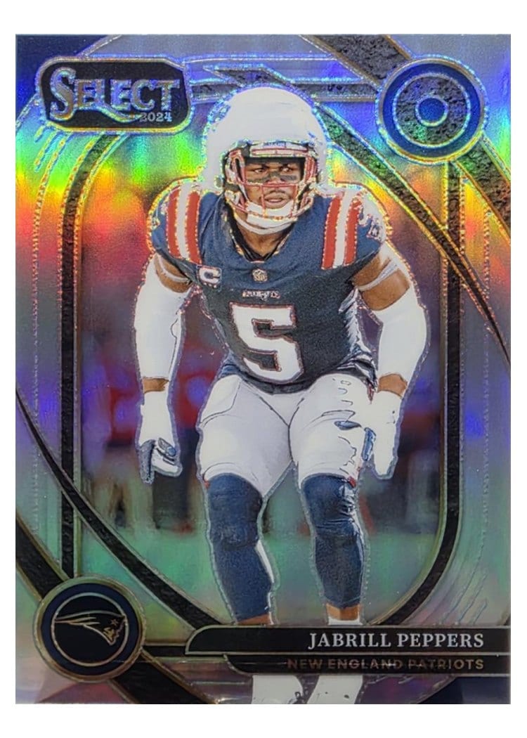 2024 Panini Select Base Set Jabrill Peppers Silver Prizm #262 card