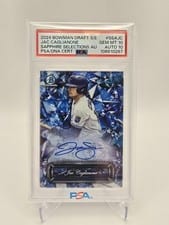 2024 Bowman Draft Sapphire Edition Selections Autographs Jac Caglianone #SSA-JC
