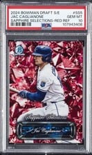 2024 Bowman Draft Sapphire Edition Selections Jac Caglianone #SS-5