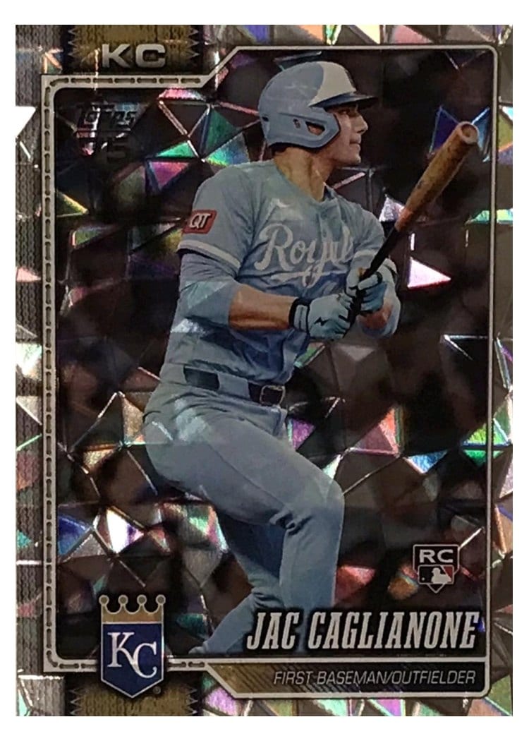 2026 Topps Jac Caglianone Silver Crackleboard #138 card