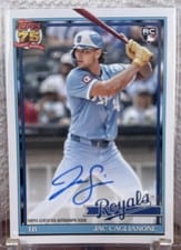 2026 Topps 1991 Topps Autographs Jac Caglianone #91A-CAG card