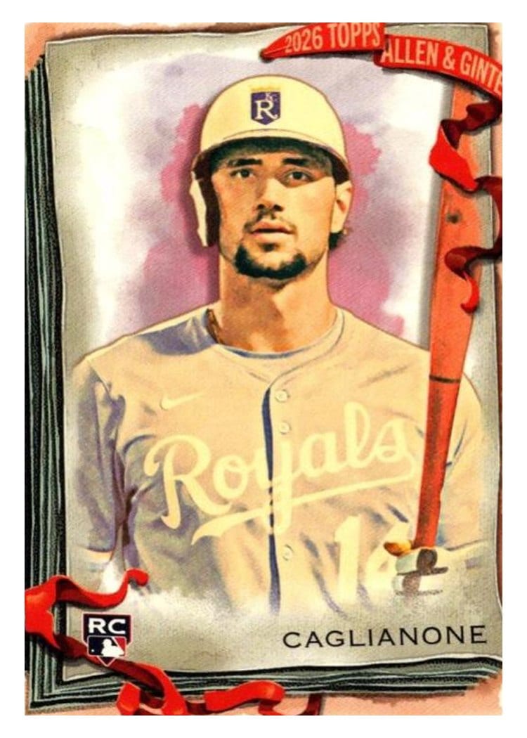 2026 Topps Allen & Ginter Jac Caglianone #100 card