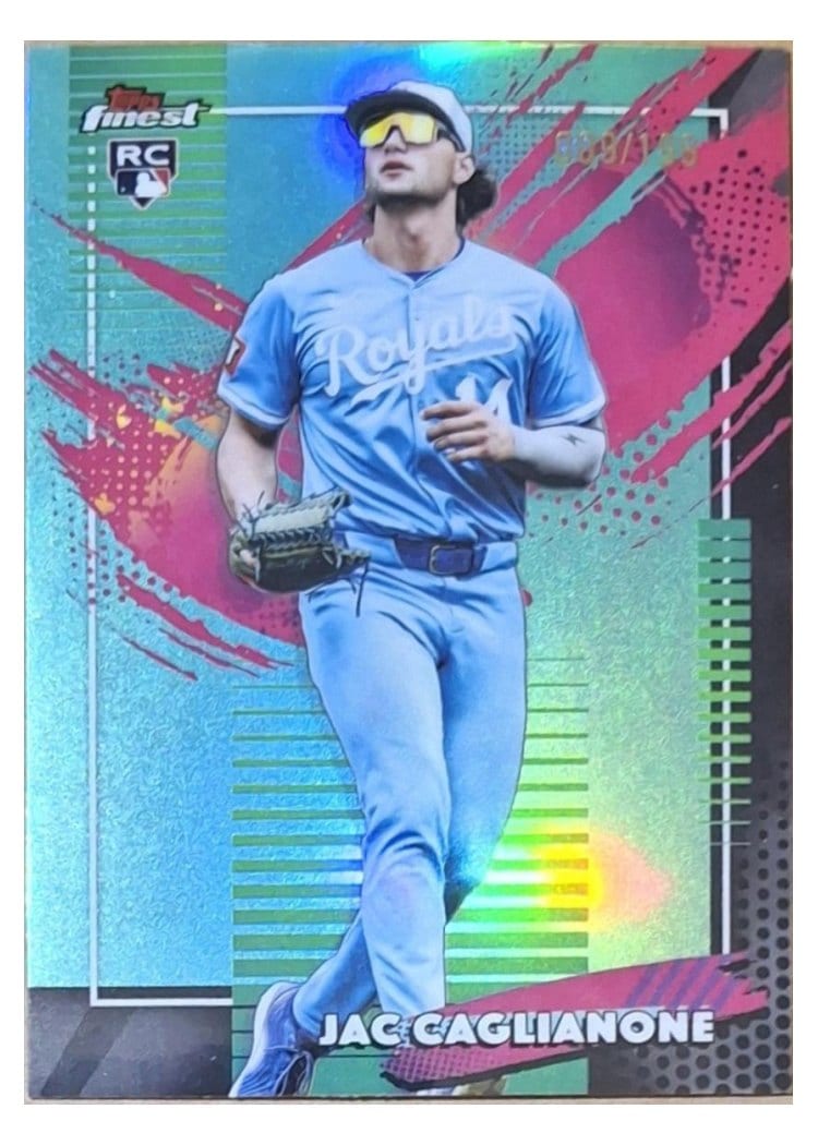2026 Topps Finest Jac Caglianone #201 card