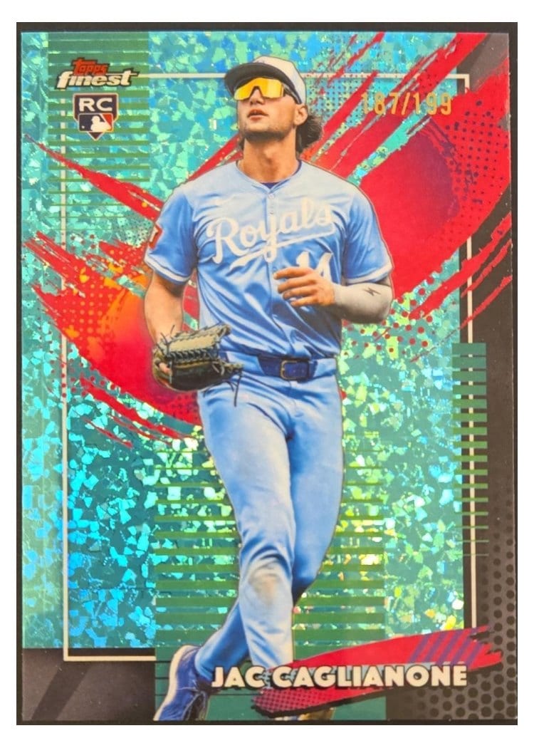 2026 Topps Finest Jac Caglianone #201 card