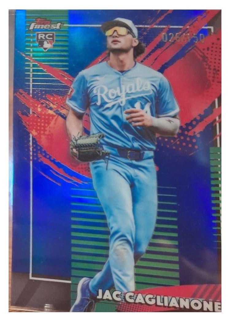 2026 Topps Finest Jac Caglianone #201 card