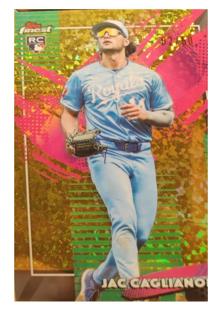 2026 Topps Finest Jac Caglianone #201 card