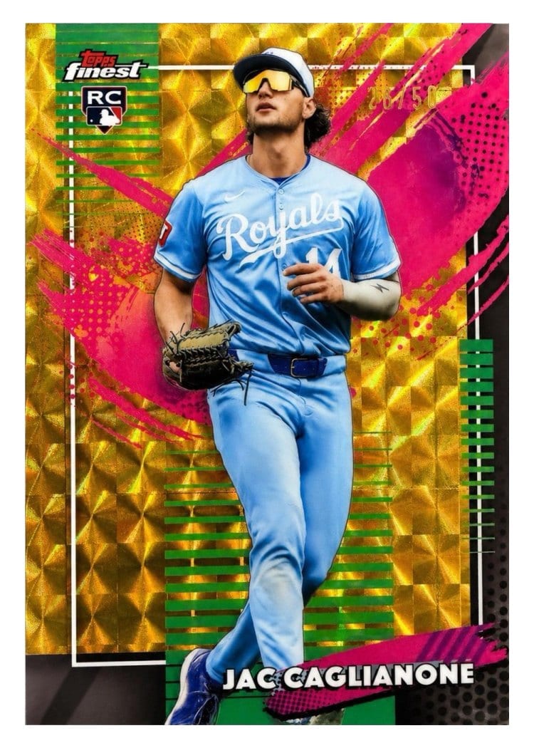 2026 Topps Finest Jac Caglianone #201 card