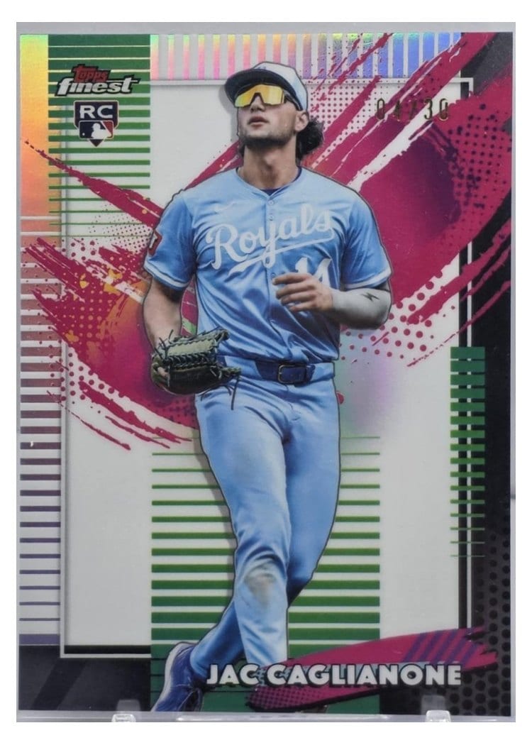 2026 Topps Finest Jac Caglianone #201 card