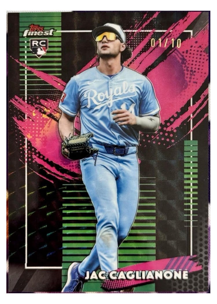 2026 Topps Finest Jac Caglianone #201 card