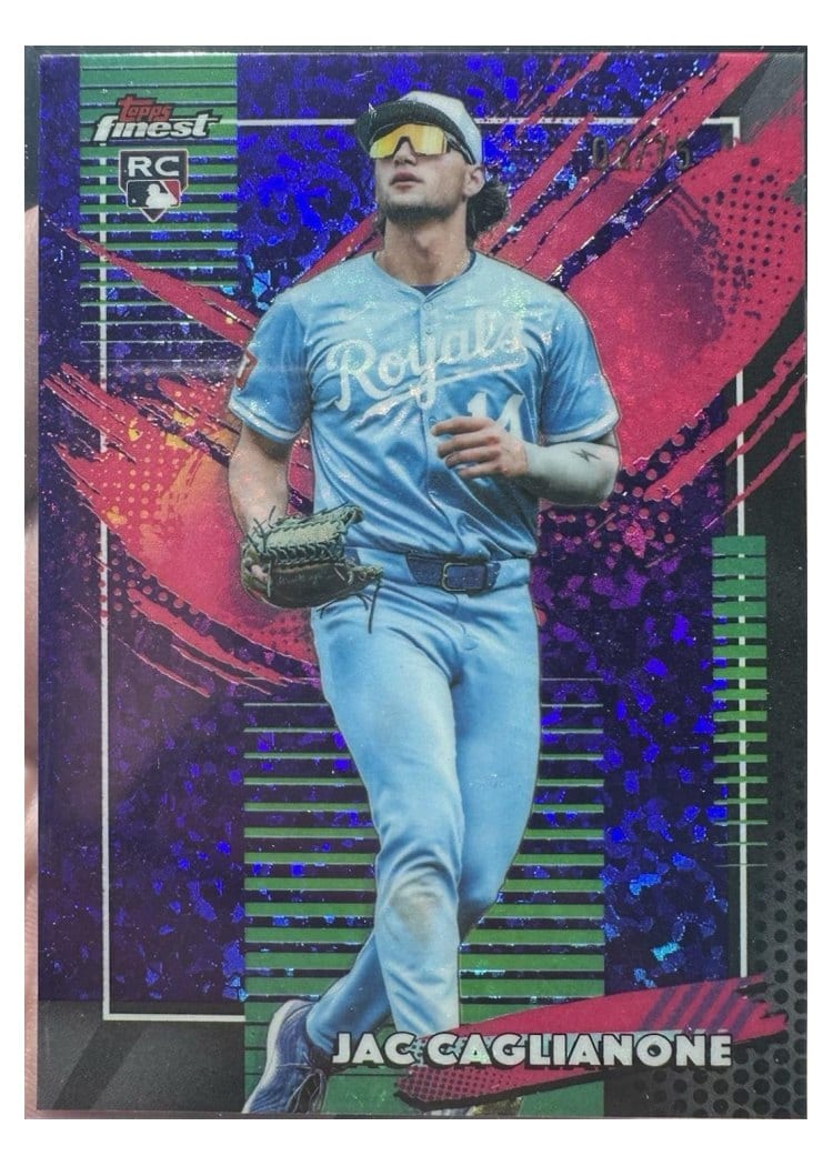 2026 Topps Finest Jac Caglianone #201 card