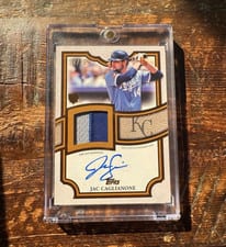 2026 Topps Topps Flagship Autograph Patch Jac Caglianone #TFAP2-JCA card