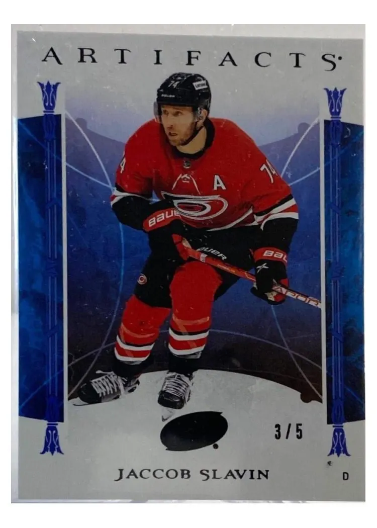 2022-23 Upper Deck Artifacts Base Set Jaccob Slavin #2 card