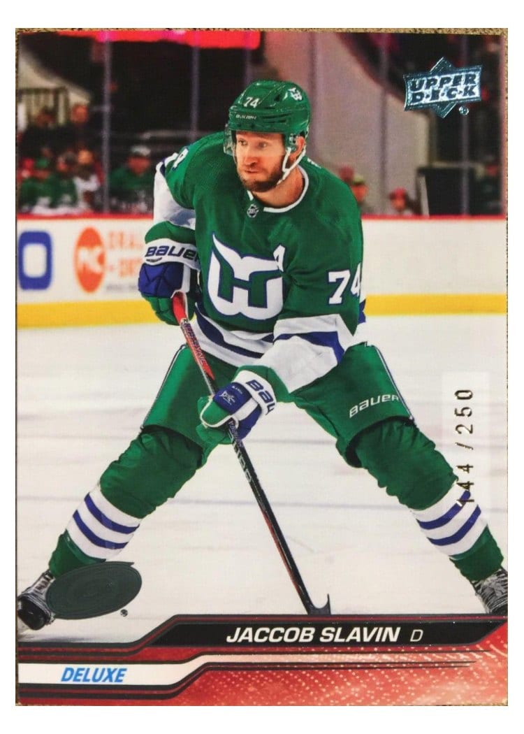 2023-24 Upper Deck Base Set Jaccob Slavin #35 card