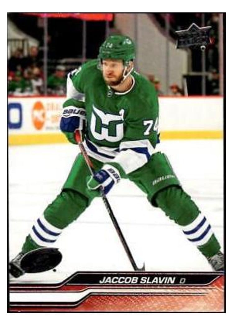 2023-24 Upper Deck Base Set Jaccob Slavin #35 card