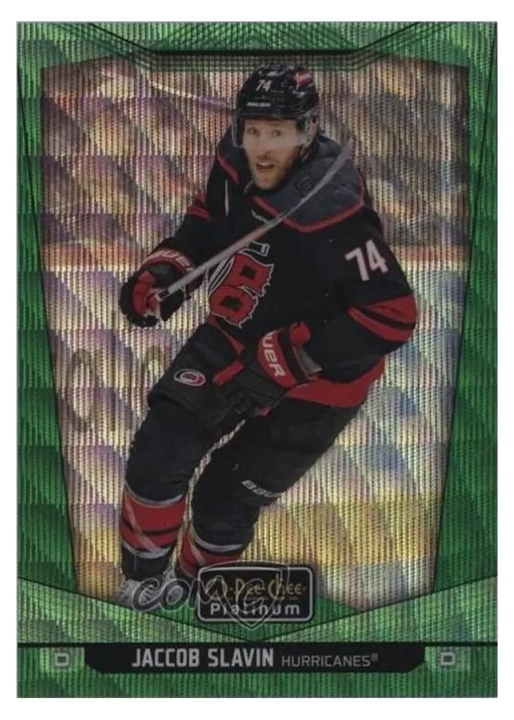 2024-25 O-Pee-Chee Platinum Base Set Jaccob Slavin #69 card
