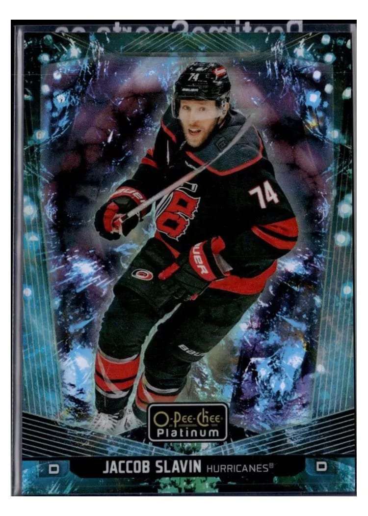 2024-25 O-Pee-Chee Platinum Base Set Jaccob Slavin #69 card