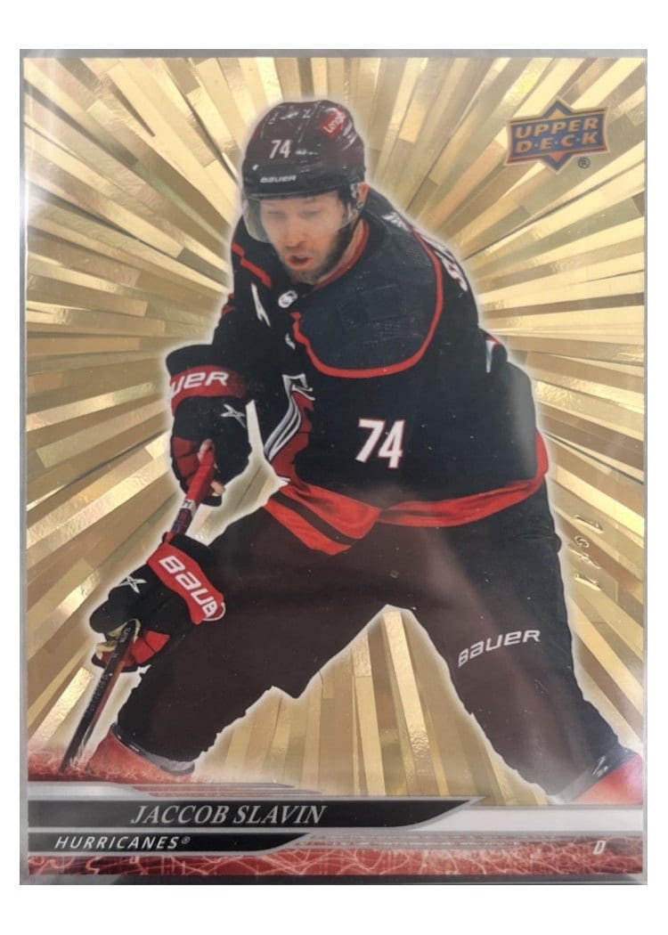 2024-25 Upper Deck Base Set Jaccob Slavin #274 card