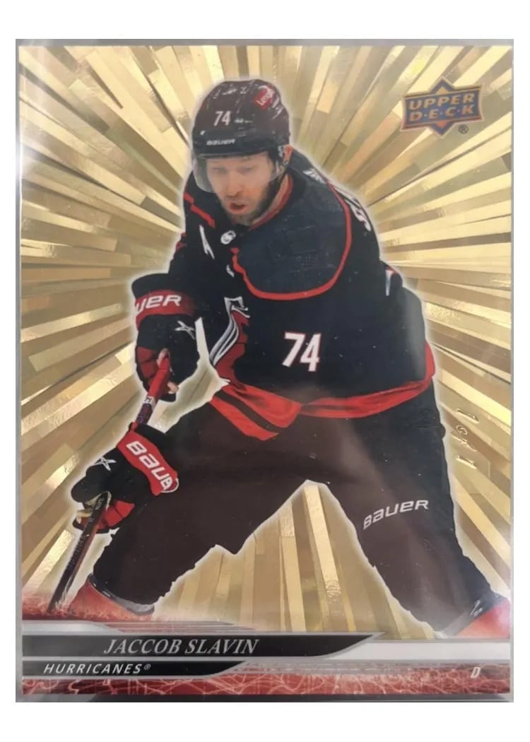2024-25 Upper Deck Base Set Jaccob Slavin #274 card