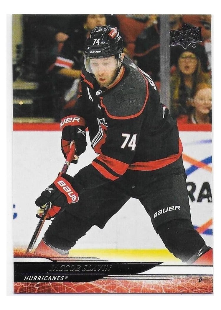 2024-25 Upper Deck Base Set Jaccob Slavin #274 card