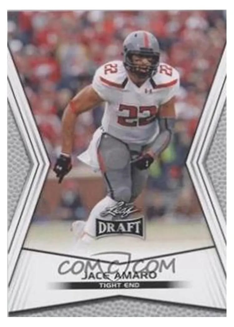 2014 Leaf Draft Jace Amaro #80 card