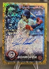 2024 Topps Pro Debut Chrome Autographs Jace Bohrofen #PDC-143 card
