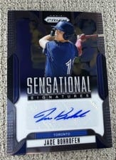 2025 Panini Prizm Sensational Signatures Jace Bohrofen #SS-JB card