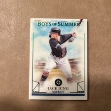 2024 Panini Boys of Summer Base Set Jace Jung #82 card