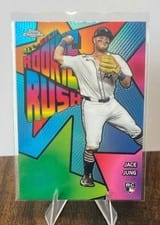 2025 Topps Chrome All-Etch Rookie Rush Jace Jung #CERR-4 card
